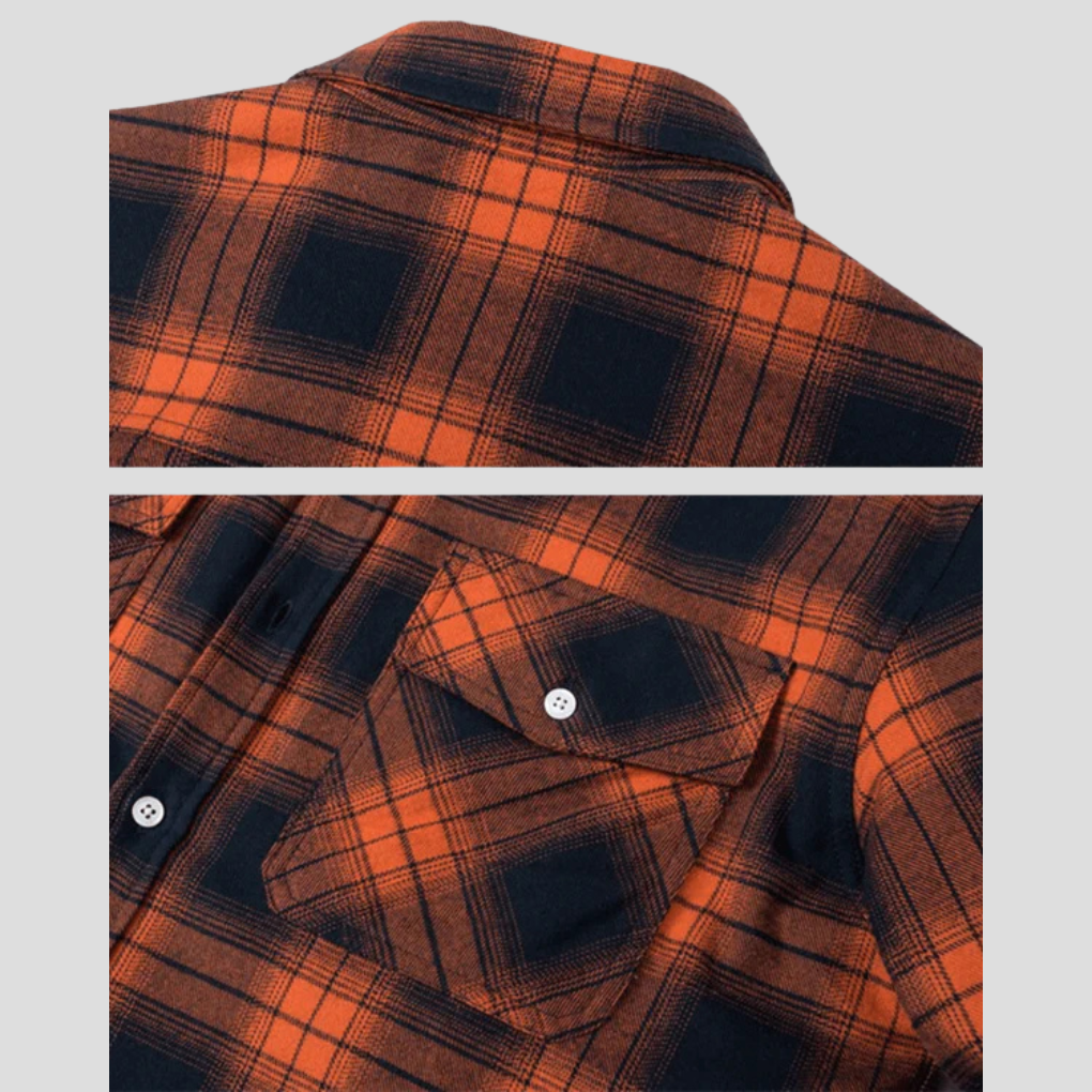 Giacca Camicia Uomo a Quadri Foderata in Pile