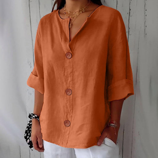 Blusa Donna Leggera Casual Primavera Estate