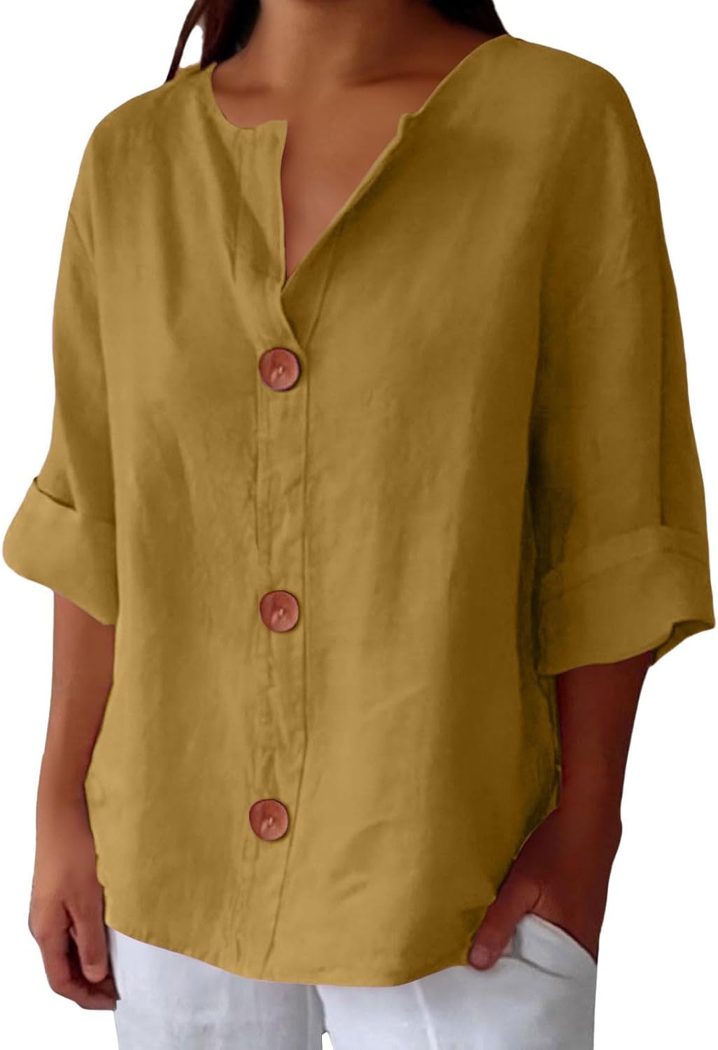 Blusa Donna Leggera Casual Primavera Estate