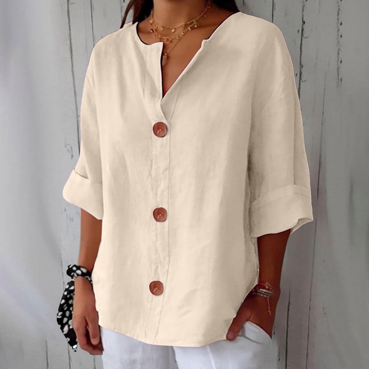 Blusa Donna Leggera Casual Primavera Estate