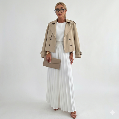 Cappotto Donna Corto Elegante Moderno