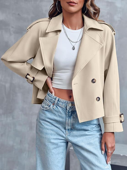 Cappotto Donna Corto Elegante Moderno