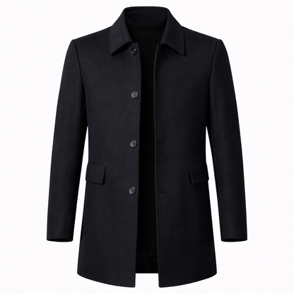 Cappotto Uomo Elegante Classico in Lana