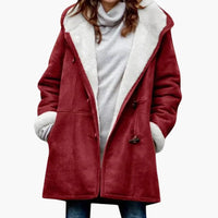 Cappotto Montgomery Donna Foderato Sherpa con Cappuccio