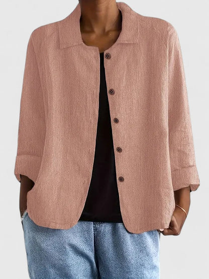 Top Donna Elegante Ampio Aperto Davanti