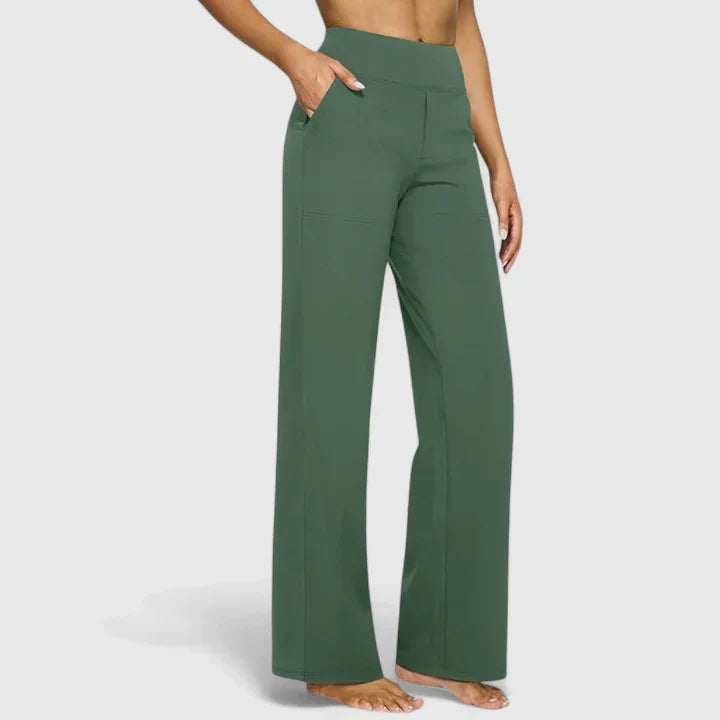 Pantaloni Donna Eleganti Slim Fit Lunghi