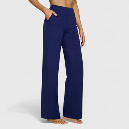 Pantaloni Donna Eleganti Slim Fit Lunghi