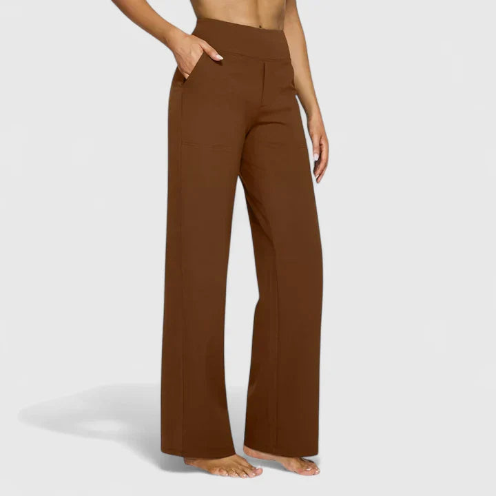 Pantaloni Donna Eleganti Slim Fit Lunghi