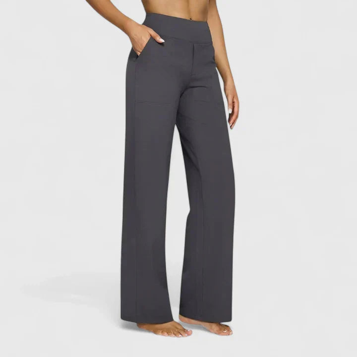Pantaloni Donna Eleganti Slim Fit Lunghi