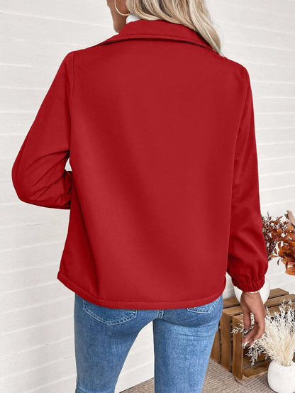 Giacca Donna Foderata in Pile Sherpa con Zip