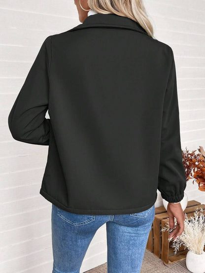 Giacca Donna Foderata in Pile Sherpa con Zip
