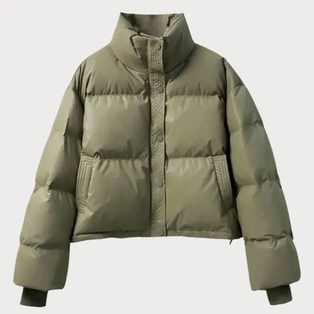 Giacca Donna Puffer Corto Imbottito Invernale
