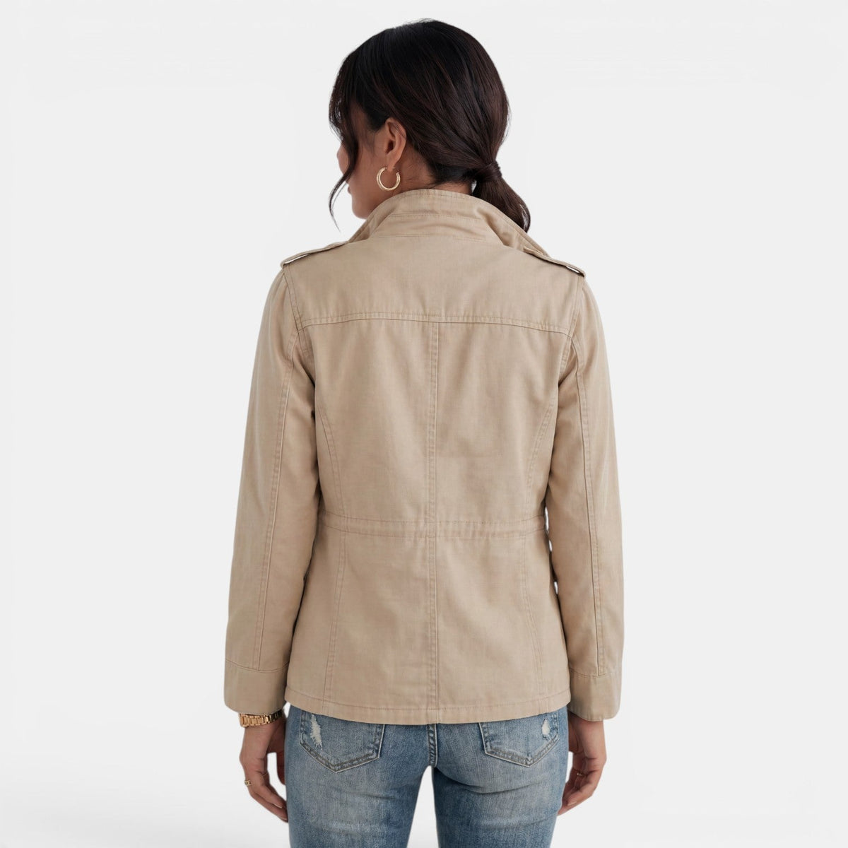 Giacca da Donna Leggera Casual con Cerniera per Mezza Stagione