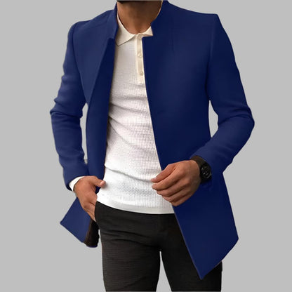 Blazer Uomo Monopetto a Un Bottone Sciancrato