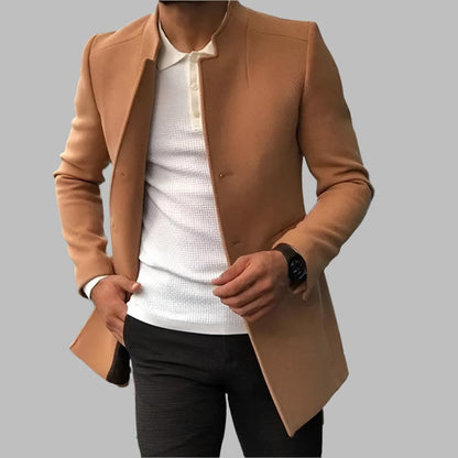 Blazer Uomo Monopetto a Un Bottone Sciancrato
