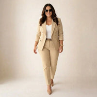 Tailleur Donna Doppiopetto Giacca e Pantaloni