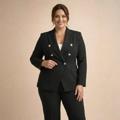 Tailleur Donna Doppiopetto Giacca e Pantaloni