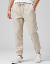 Pantaloni Uomo Leggeri Traspiranti con Coulisse Casual