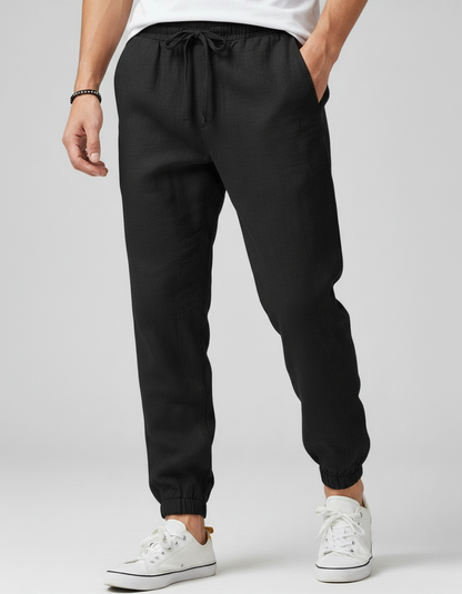 Pantaloni Uomo Leggeri Traspiranti con Coulisse Casual