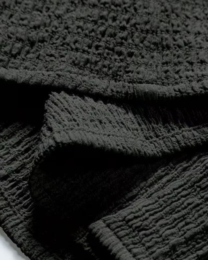 Uomo Camicia Classica Manica Corta Tinta Unita Leggera