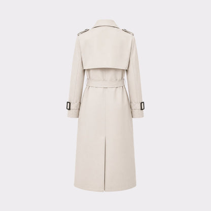 Trench Donna Oversize Doppiopetto con Cintura