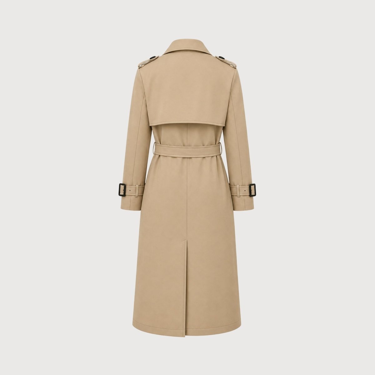 Trench Donna Oversize Doppiopetto con Cintura