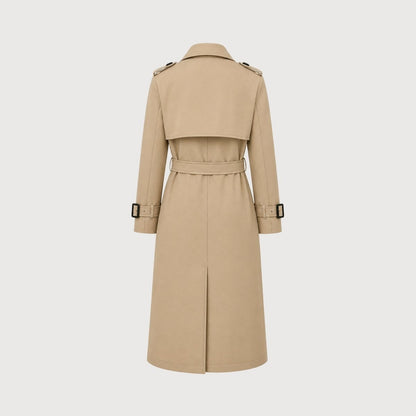 Trench Donna Oversize Doppiopetto con Cintura