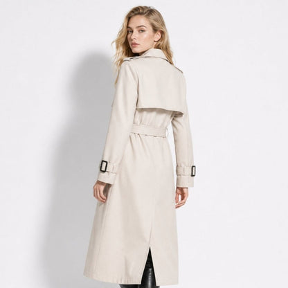Trench Donna Oversize Doppiopetto con Cintura